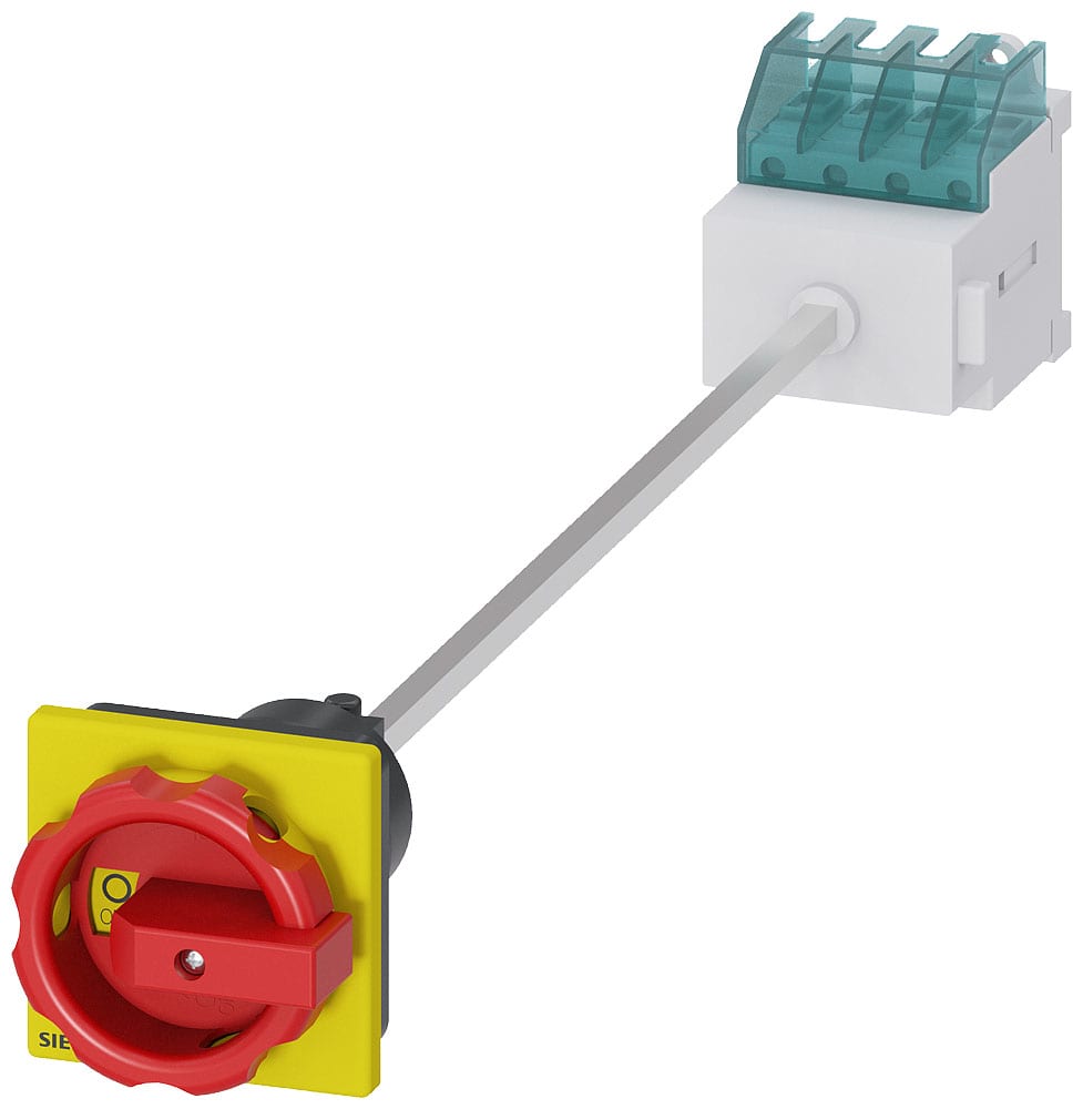 SIEMENS - SIE3LD20130TK53 SENTRON, sezionatore sottocarico 3LD, interruttore di OFF di emergenza, a 3 poli, Iu: 16 A