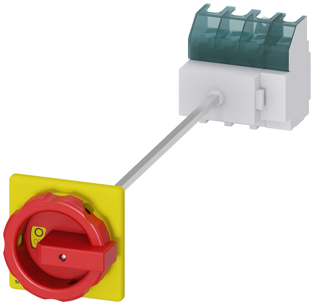 SIEMENS - SIE3LD25141TL53 SENTRON, sezionatore sottocarico 3LD, interruttore di OFF di emergenza, a 4 poli, Iu: 63 A