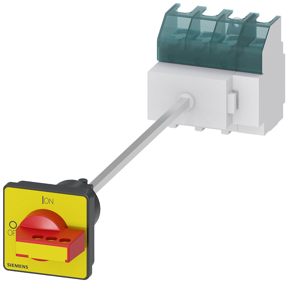 SIEMENS - SIE3LD25171TL13 SENTRON, sezionatore sottocarico 3LD, interruttore di OFF di emergenza, a 4 poli, Iu: 63 A