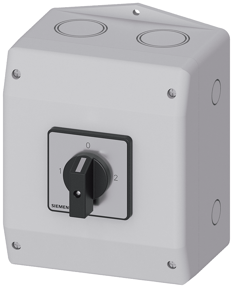 SIEMENS SIE3LD21657UB01 COMMUTATORE 3X25A CASSETTA ISOLANTE