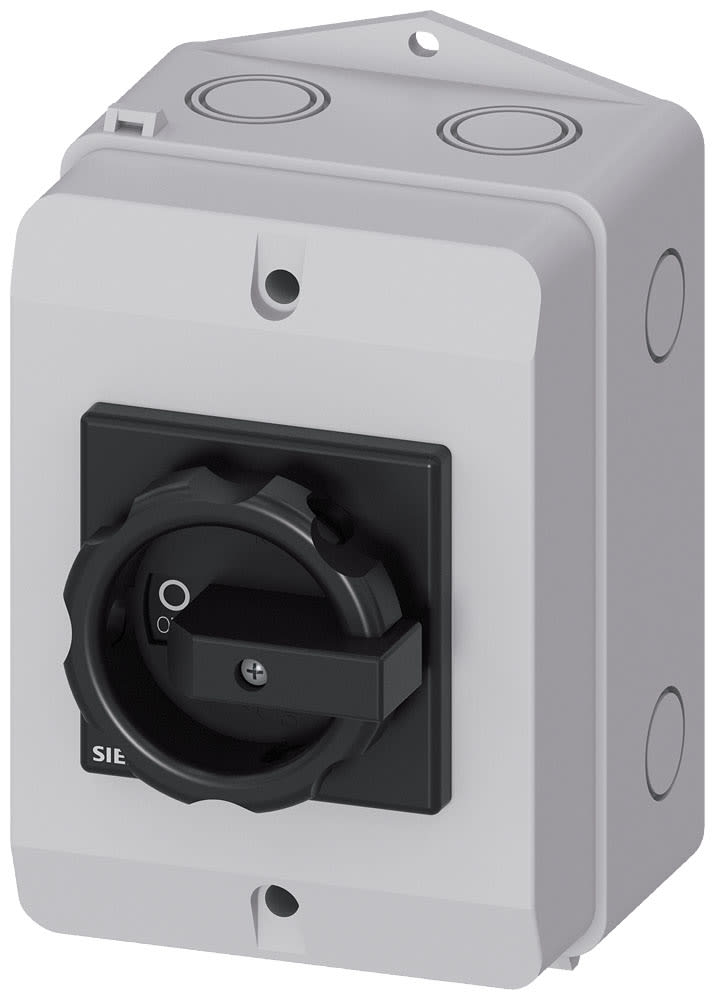 SIEMENS - SIE3LD21641TC51 SENTRON, sezionatore sottocarico 3LD, interruttore principale, a 4 poli, 25 A