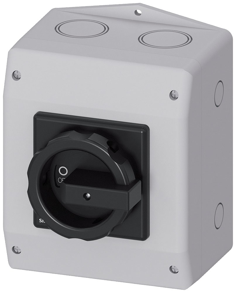 SIEMENS - SIE3LD22653VB51 SENTRON, sezionatore sottocarico 3LD, interruttore principale, a 6 poli, Iu: 32 A