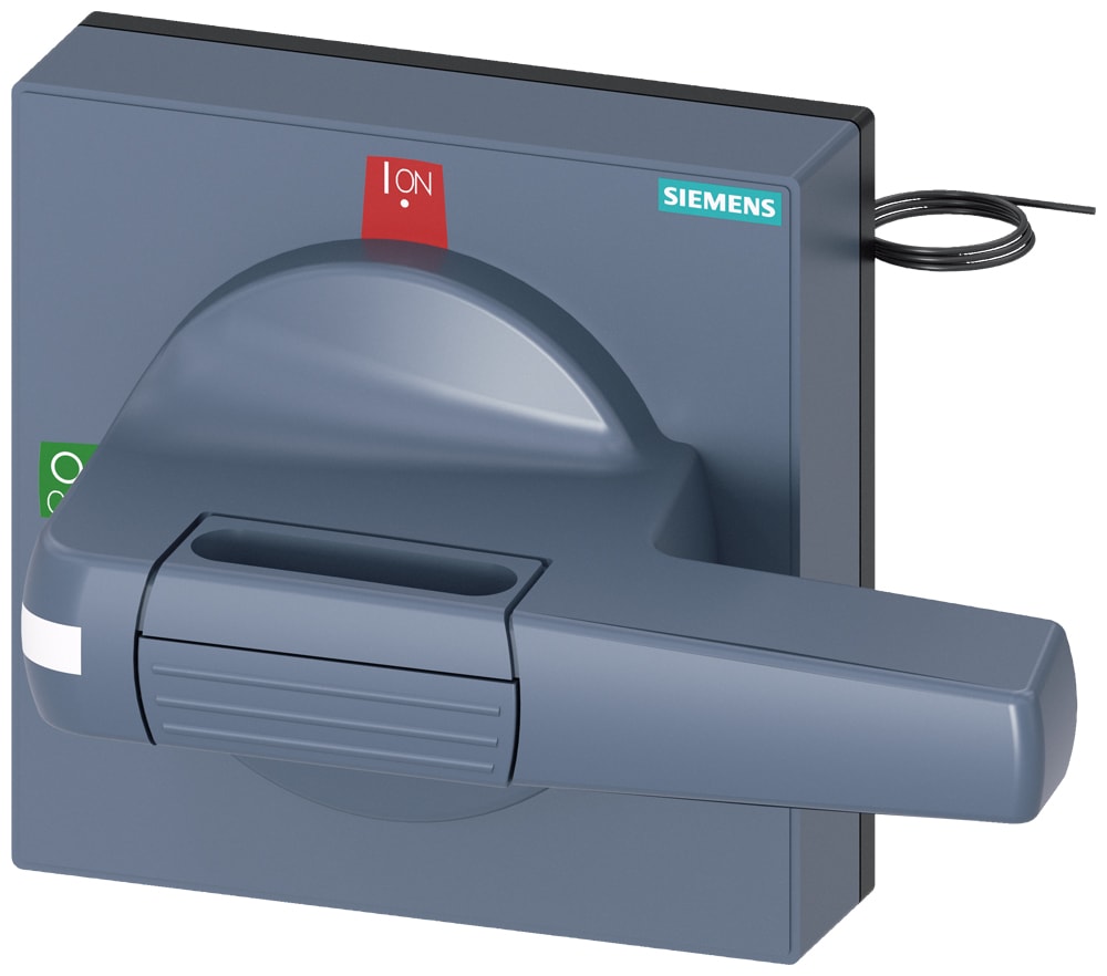 SIEMENS - SIE8UD18412CD01 Operatore con mostrina frontale standard con illuminazione, dimensioni 100x 100, per albero 8x 8