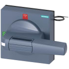 SIEMENS - SIE8UD18412CD01 Operatore con mostrina frontale standard con illuminazione, dimensioni 100x 100, per albero 8x 8