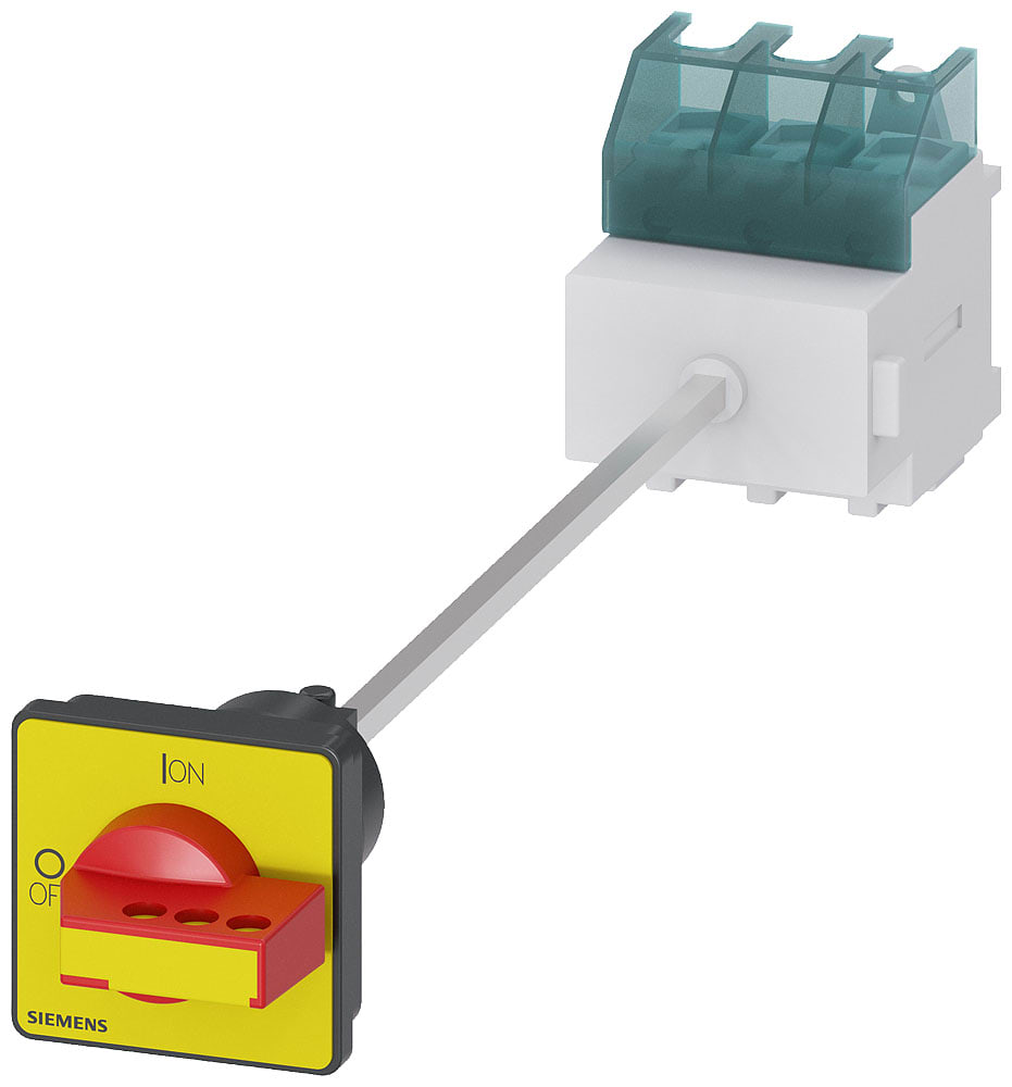 SIEMENS - SIE3LD25170TK13 SENTRON, sezionatore sottocarico 3LD, interruttore di OFF di emergenza, a 3 poli, Iu: 63 A