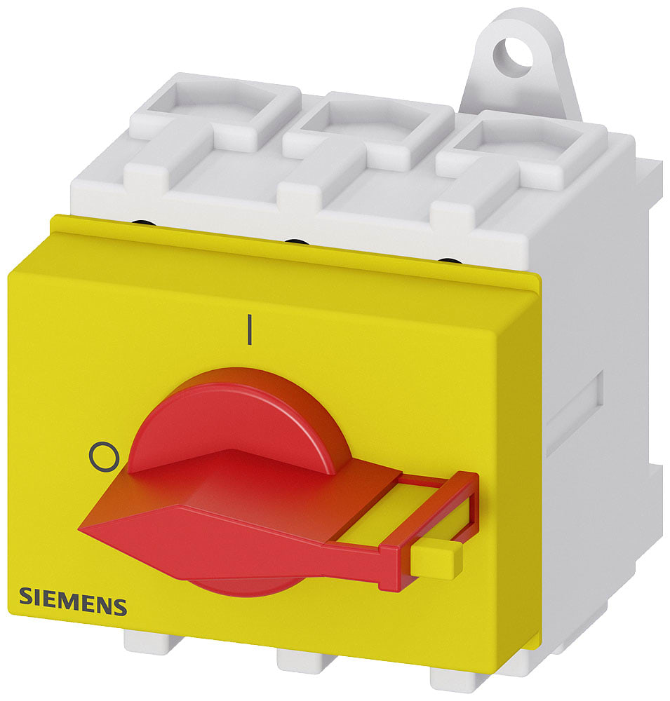SIEMENS - SIE3LD25300TK13 SENTRON, sezionatore sottocarico 3LD, interruttore di OFF di emergenza, a 3 poli, Iu: 63 A