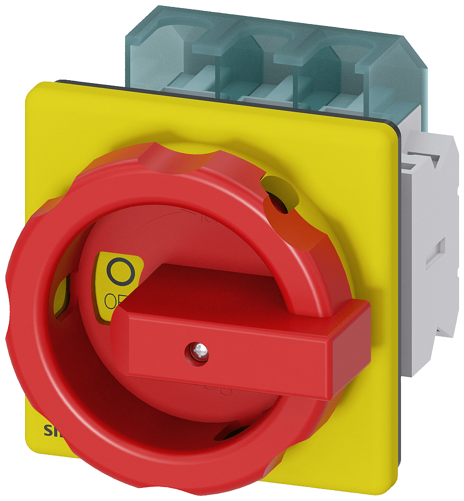 SIEMENS SIE3LD25041TP53 INT. EMER.3X63A FIX FRONT. +AUX