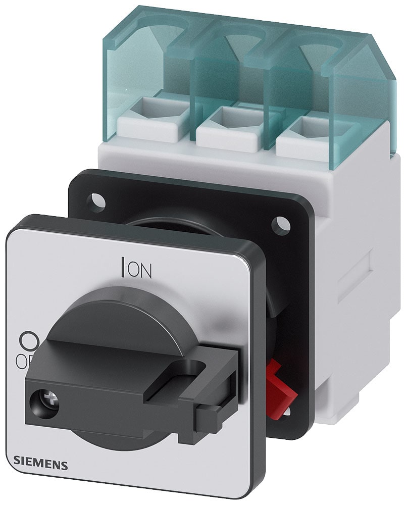 SIEMENS - SIE3LD21500TK11 SENTRON, sezionatore sottocarico 3LD, interruttore principale, a 3 poli, Iu: 25 A