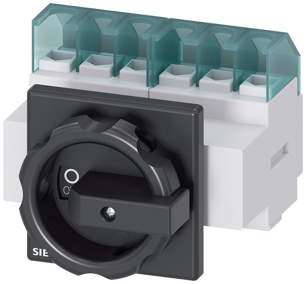 SIEMENS - SIE3LD22033VK51 SENTRON, sezionatore sottocarico 3LD, interruttore principale, a 6 poli, Iu: 32 A