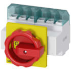 SIEMENS - SIE3LD22033VK53 SENTRON, sezionatore sottocarico 3LD, interruttore di OFF di emergenza, a 6 poli, Iu: 32 A