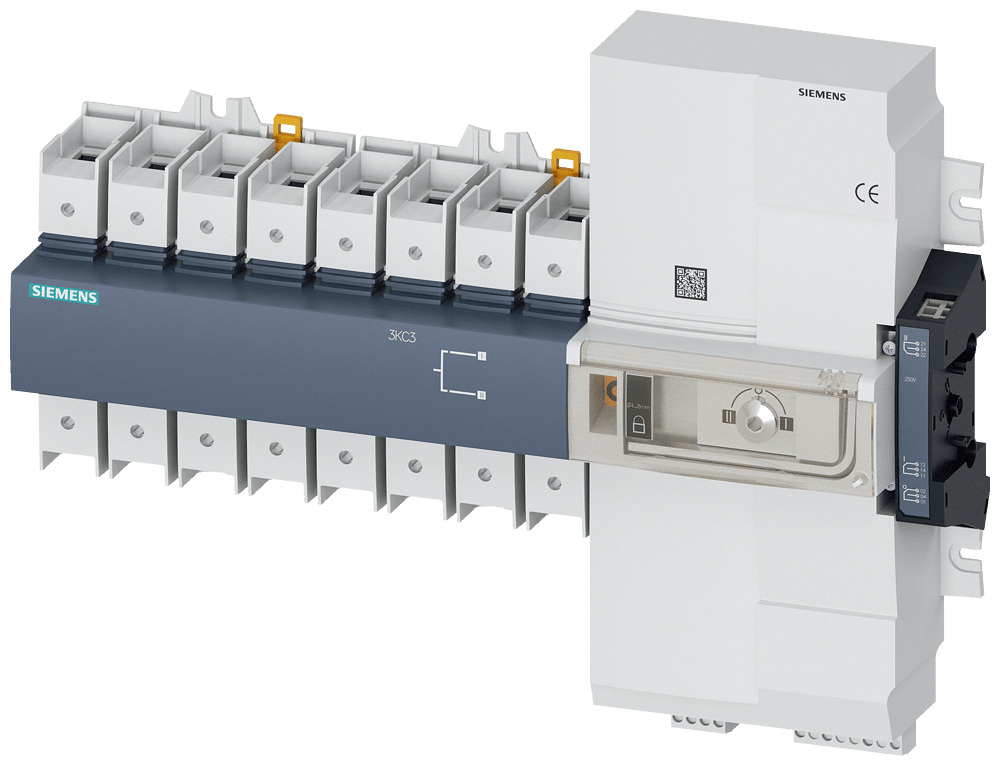 SIEMENS - SIE3KC34322AA220AA3 COMMUTAT. MOTORIZZATO RTSE 415V 125A 4P