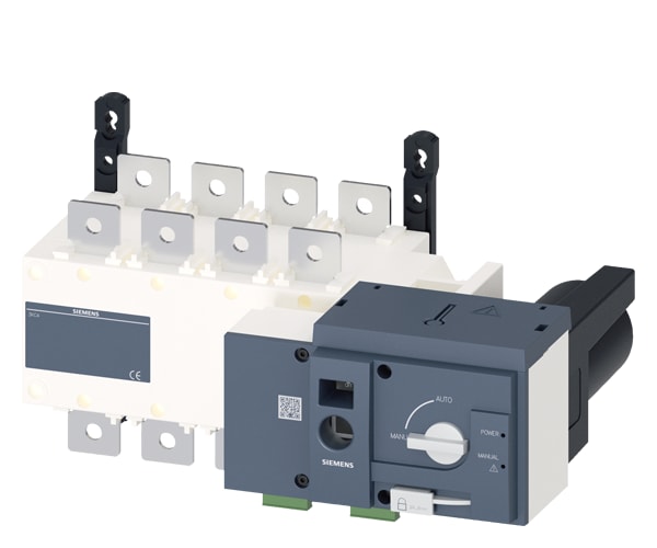 SIEMENS SIE3KC44420DA210AA3 COMMUTAT. MOTORIZZATO RTSE 415V 400A 4P
