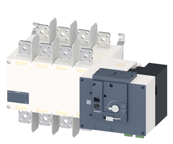 SIEMENS SIE3KC44500FA210AA3 COMMUTAT. MOTORIZZATO RTSE 415V 1000A 4P