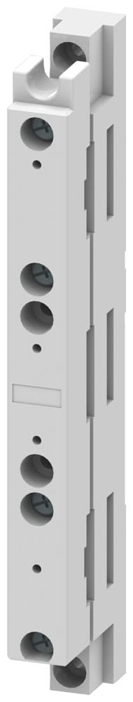 SIEMENS - SIE8US19232AA01 sistema di sbarre collettrici, accessori interdistanza tra le sbarre 60mm supporto per sbarre collettrici a 3 poli per sbarre 12x 5 (10)-30x 5 (10)...