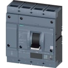 SIEMENS - SIE3VA25807KQ420AA0 interruttore automatico 3VA2 IEC frame 1000 classe del potere di interruzione C Icu=110kA con 415V a 4 poli, protezione impianto ETU860, LSIG, In=8...