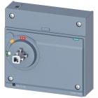 SIEMENS - SIE3VA96870GK00 Comando rotativo con alberino per retrofit 8UC, accessorio per: 3VA15/25 1000