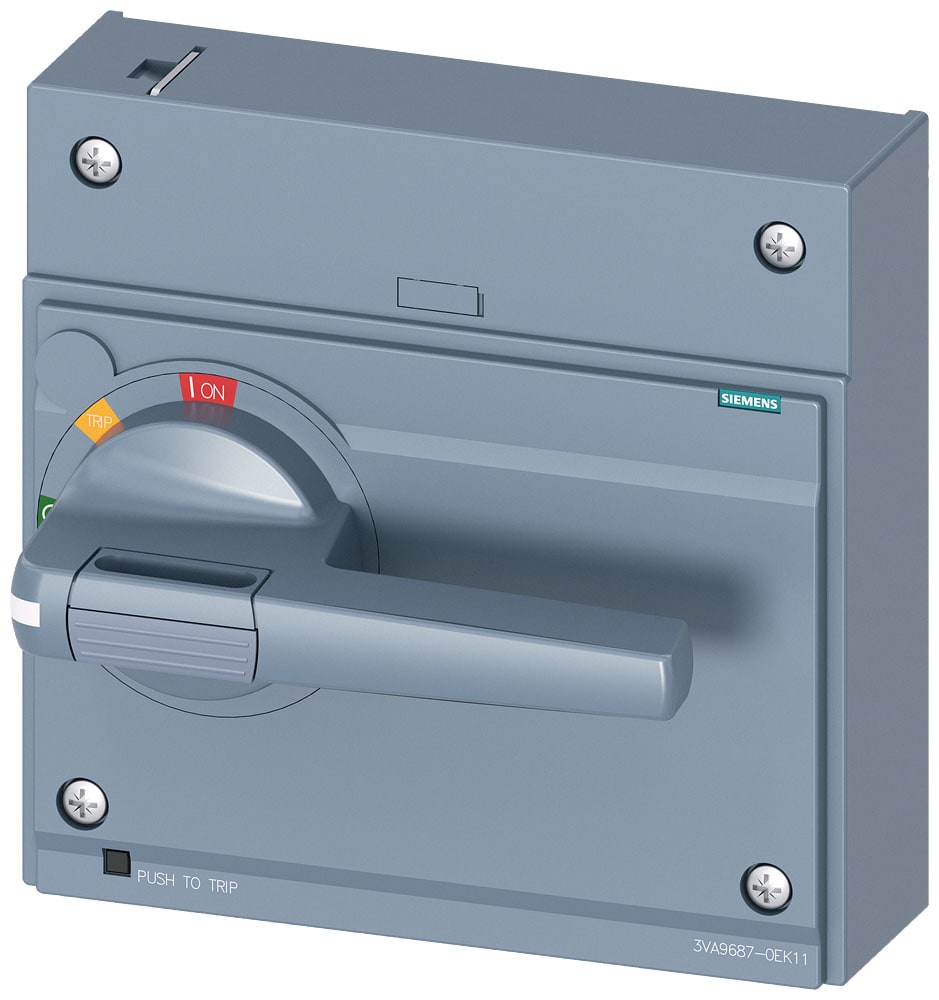 SIEMENS - SIE3VA96870EK11 Comando rotativo frontale standard IEC IP30/40, accessorio per: 3VA15/25 1000