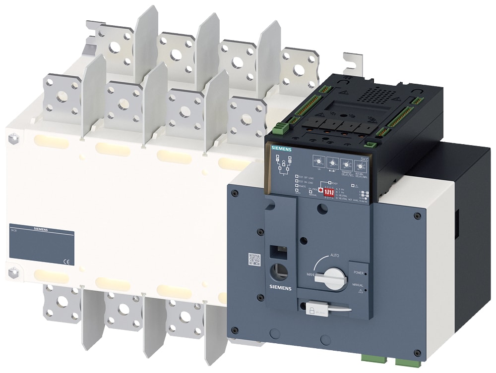 SIEMENS - SIE3KC84480FA220GA3 COMMUTAT. MOTORIZZATO ATSE 415V 800A 4P