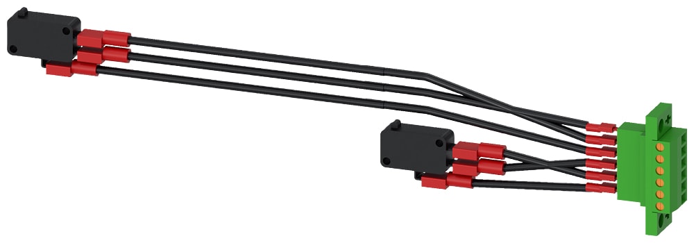 SIEMENS - SIE3KC98032 Accessori per 3KC4, 3KC8, blocchetto di contatti ausiliari con 2 contatti CO: 1 contatto CO per POS I