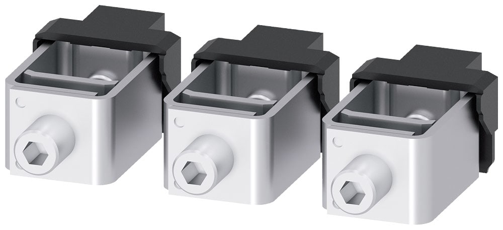 SIEMENS - SIE3VA92430JA12 Morsetto serracavo, 3 pezzi, accessori per: 3VA6 150/250