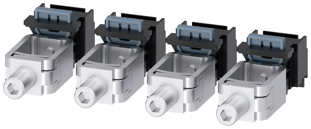 SIEMENS - SIE3VA91440JA12 Morsetto serracavo, 4 pezzi, accessori per: 3VA6 150/250