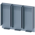 SIEMENS - SIE3VA91310WJ30 Piastra di isolamento allungata, a 3 poli, 1 pezzo, accessori per: 3VA4/5 125