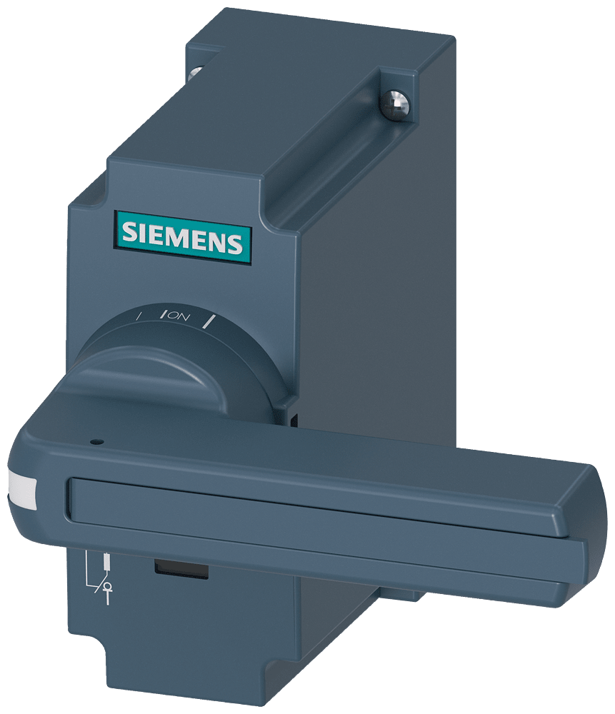 SIEMENS SIE3KF92011AA00 MANIGLIA DIRETTA NERA PER 3KF2