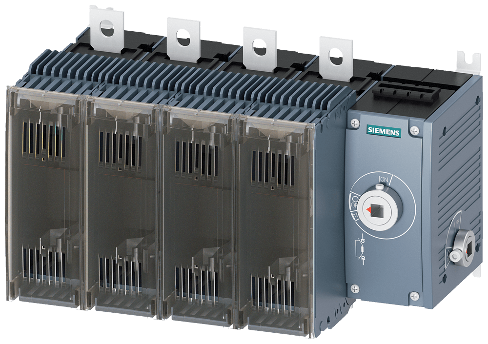 SIEMENS SIE3KF34254RF11 SEZ FUS 4P 250A NH1 COM LAT DX