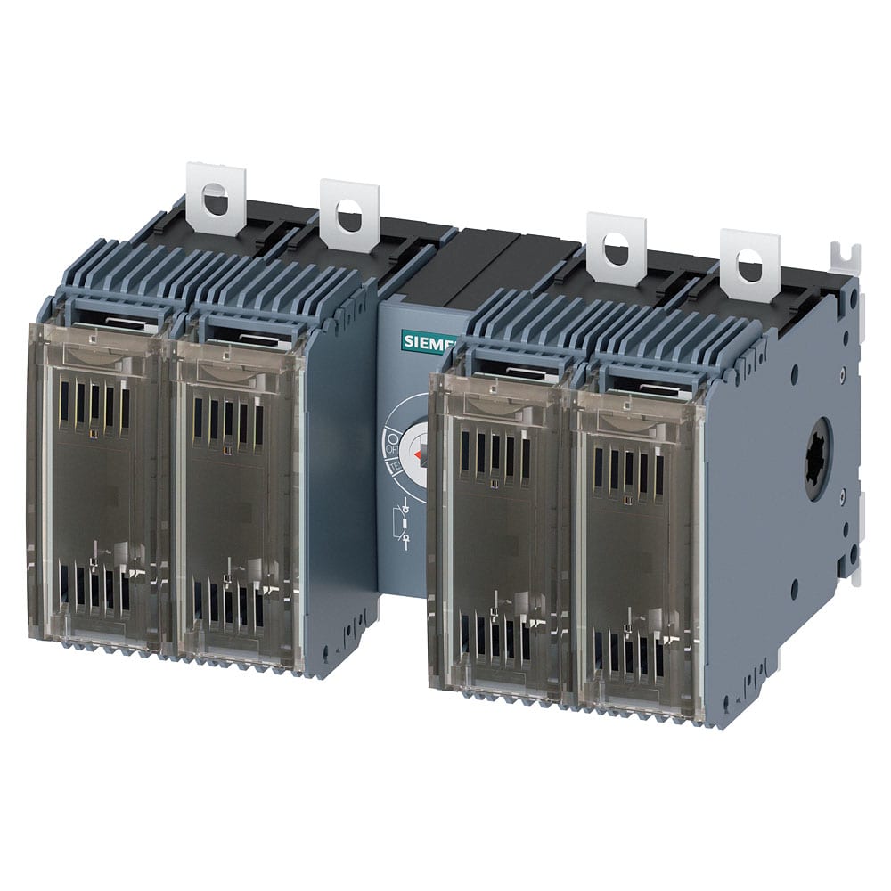 SIEMENS - SIE3KF24120MF11 Sezionatore sottocarico con fusibile 125 A, grand. costr. 2, a 4 poli, per fusibile NH grand. 000