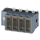 SIEMENS - SIE3KF24120LF11 Sezionatore sottocarico con fusibile 125 A, grand. costr. 2, a 4 poli, per fusibile NH grand. 000