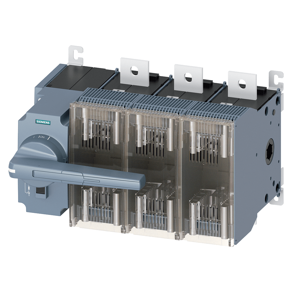 SIEMENS SIE3KF53632LF11 SEZ FUS 3P 630A NH3 COM SX MAN DIRETTA