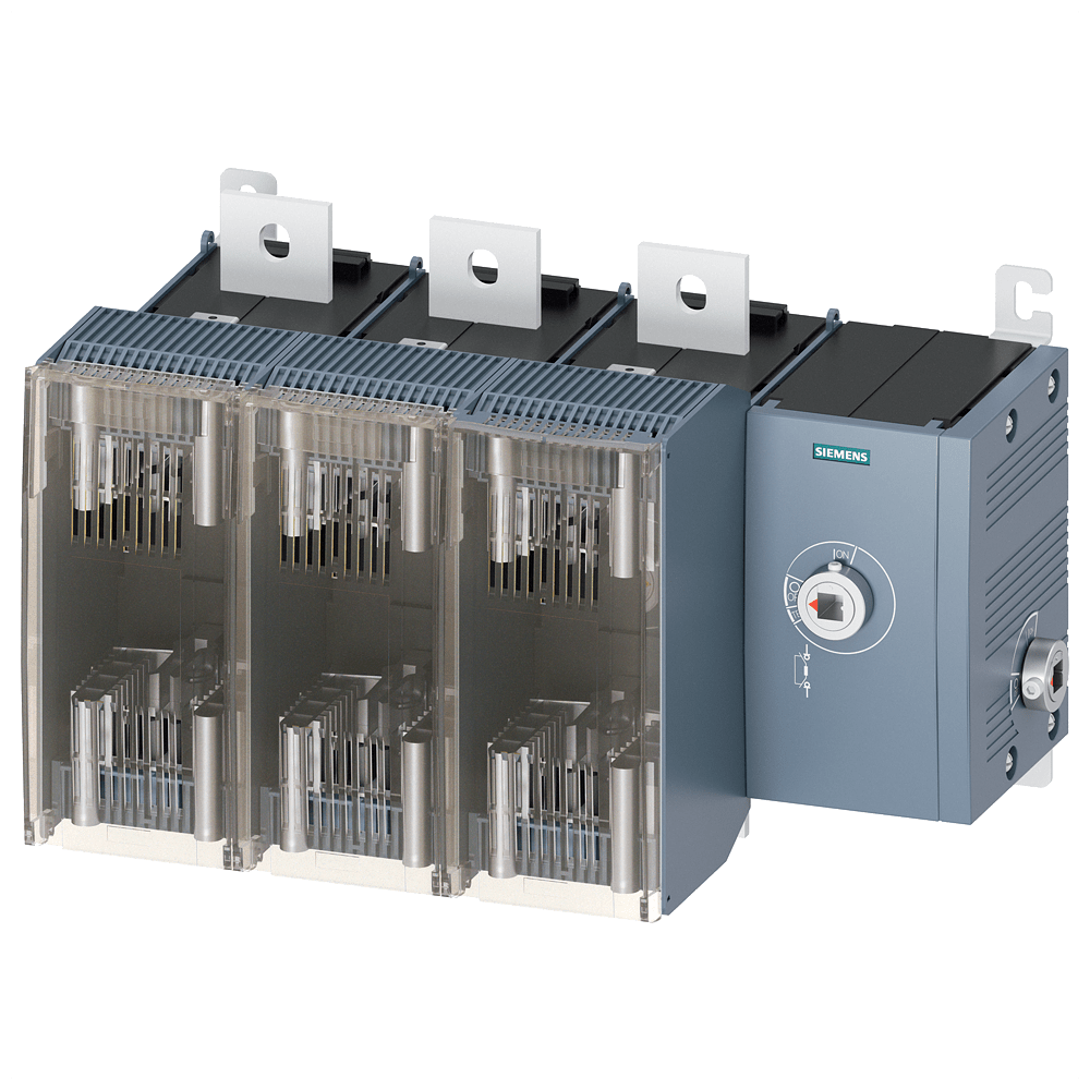 SIEMENS SIE3KF53634RF11 SEZ FUS 3P 630A NH3 COM LAT DX