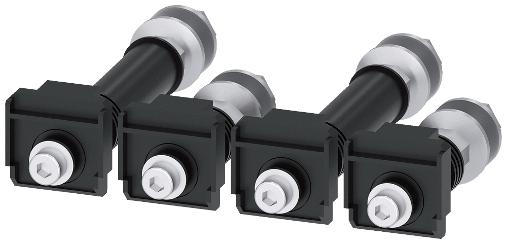 SIEMENS - SIE3VA94740QF00 Attacco a bullone posteriore, 4 pezzi, per 3VA5/6 400/600