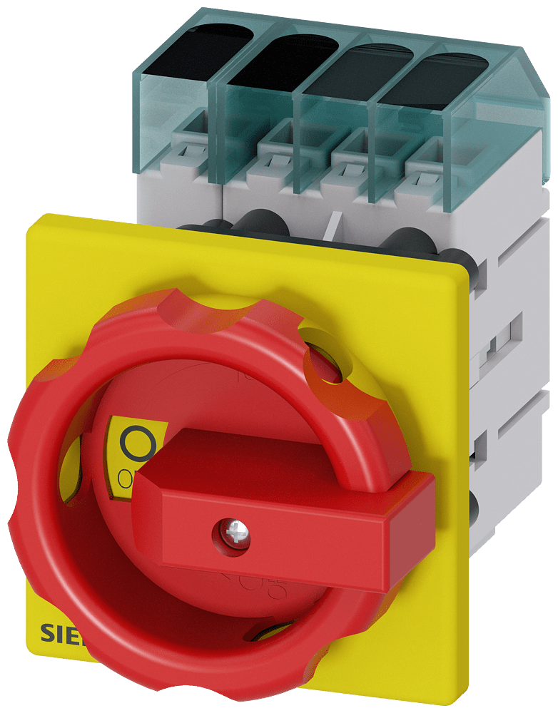 SIEMENS - SIE3LD31540TL53 Sezionatore sottocarico 3LD3, Iu 25 A interruttore principale a 3 poli + N