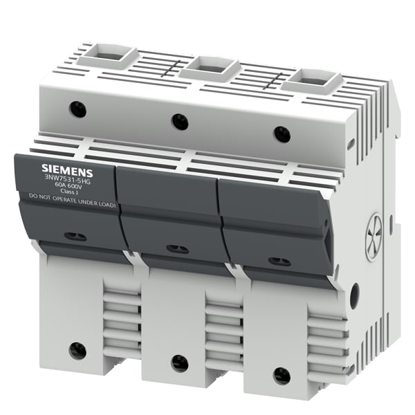 SIEMENS SIE3NW75315HG PORTAFUSIBILE CLASS J, 3P 60A 600V