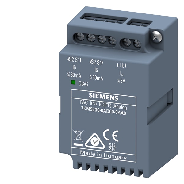 SIEMENS SIE7KM92000AD000AA0 MODULO AGGIUNTIVO ANALOG I(N) I(DIFF)