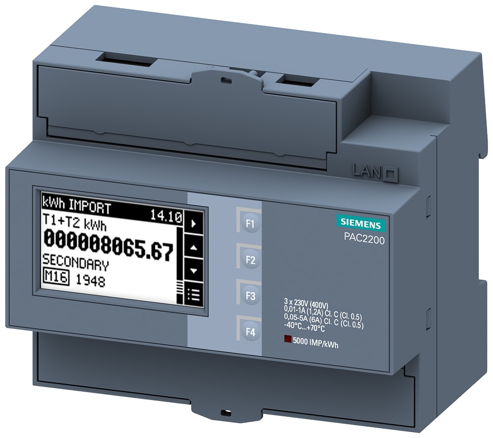 SIEMENS - SIE7KM22002EA301HA1 PAC2200 5A MODBUS RTU MID