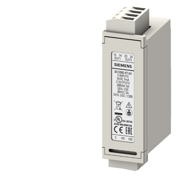 SIEMENS SIE3KC90008TL64 MODULO DI ESP. 2DI/2DO, RELE X ATC6300