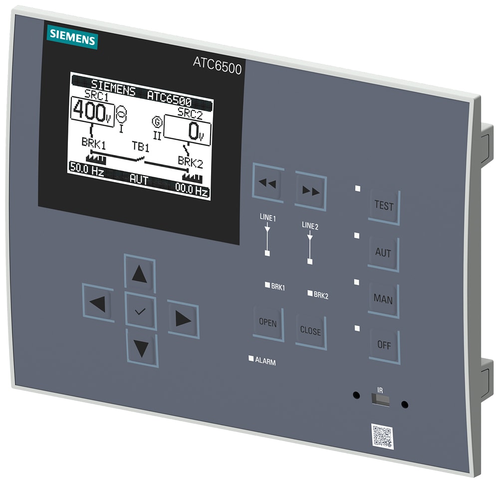 SIEMENS - SIE3KC90008TL50 SENTRON 3KC ATC6500; LCD; 180 x 240 mm; commutatore di rete per il comando di