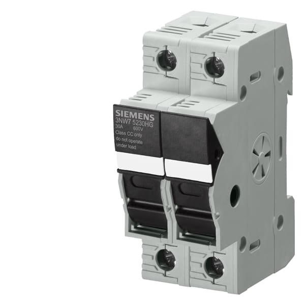 SIEMENS SIE3NW75230HG BASE 2P SEZ.XFUS.10X38 CC 30A 600VCA 2UM