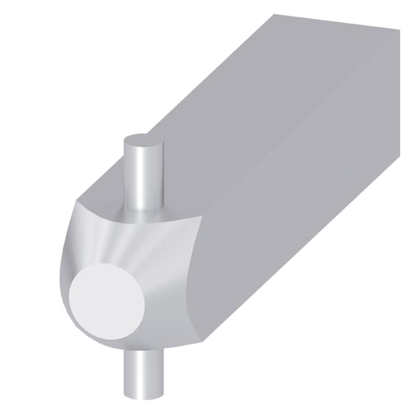 SIEMENS SIE8UD19003WD00 DOOR MOUNT. RHO - SHAFT STUB - 500MM
