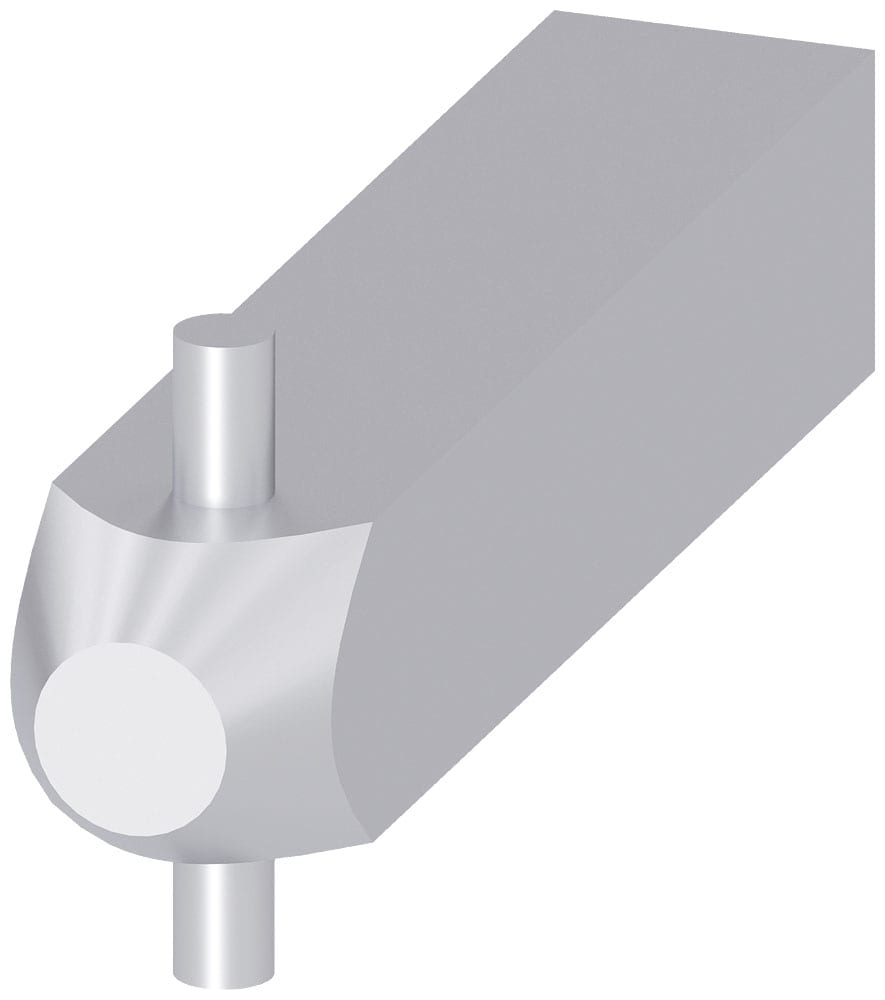 SIEMENS - SIE8UD19003WD00 Alberino per comando rotativo bloccoporta 500 mm, accessorio per interruttori automatici