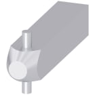 SIEMENS - SIE8UD19003WD00 Alberino per comando rotativo bloccoporta 500 mm, accessorio per interruttori automatici