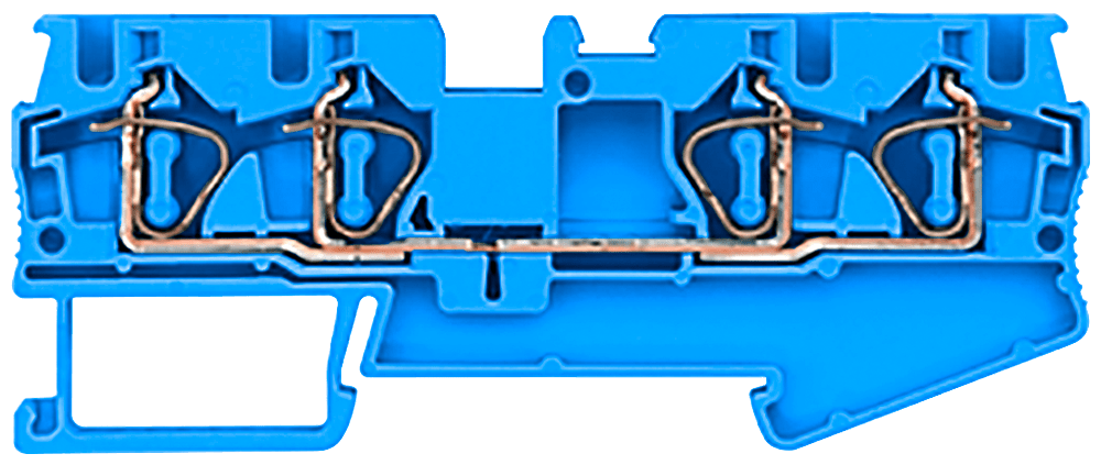SIEMENS SIE8WH20040AG01 MORSETTO A MOLLA A 4 P.TI 4MMQ, BLU