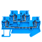 SIEMENS - SIE8WH20200AE01 MORSETTO A MOLLA A 2 LIV. 1,5MMQ, BLU