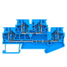 SIEMENS - SIE8WH20200AG01 MORSETTO A MOLLA A 2 LIV. 4MMQ, BLU