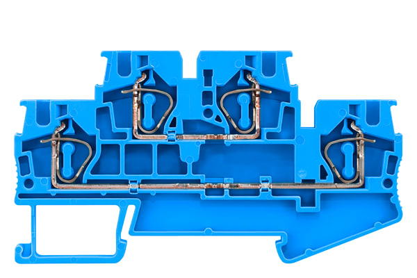 SIEMENS SIE8WH20200AG01 MORSETTO A MOLLA A 2 LIV. 4MMQ, BLU