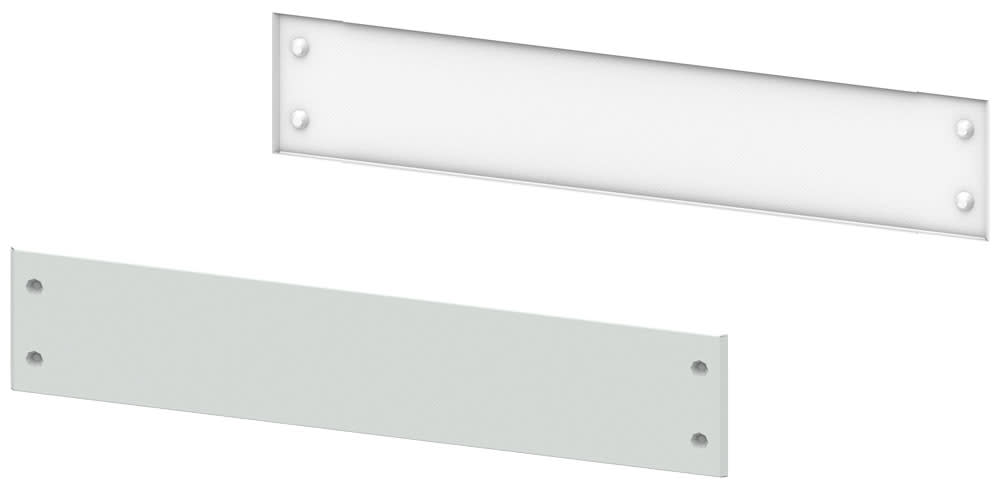 SIEMENS - SIE8MF12002CT SIVACON, coperture dello zoccolo, per i pannelli laterali del quadro, A: 200 mm, P: 1000 mm, RAL 7035