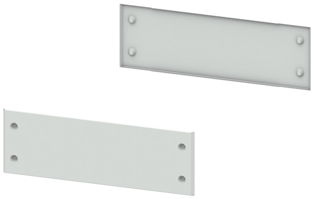 SIEMENS - SIE8MF12062CT SIVACON, coperture dello zoccolo, per i pannelli laterali del quadro, A: 200 mm, P: 600 mm, RAL 7035