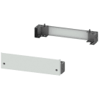 SIEMENS - SIE8MF10602CS SIVACON, zoccolo per quadri con porta frontale, A: 100mm, La: 600mm, RAL 7035
